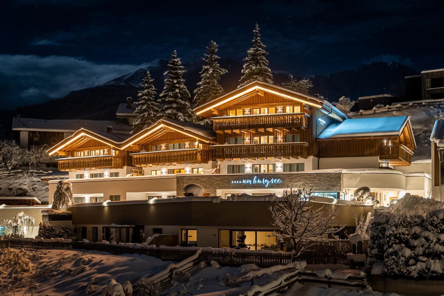 Alpin Chalet Am Burgsee Ladis Exterior foto