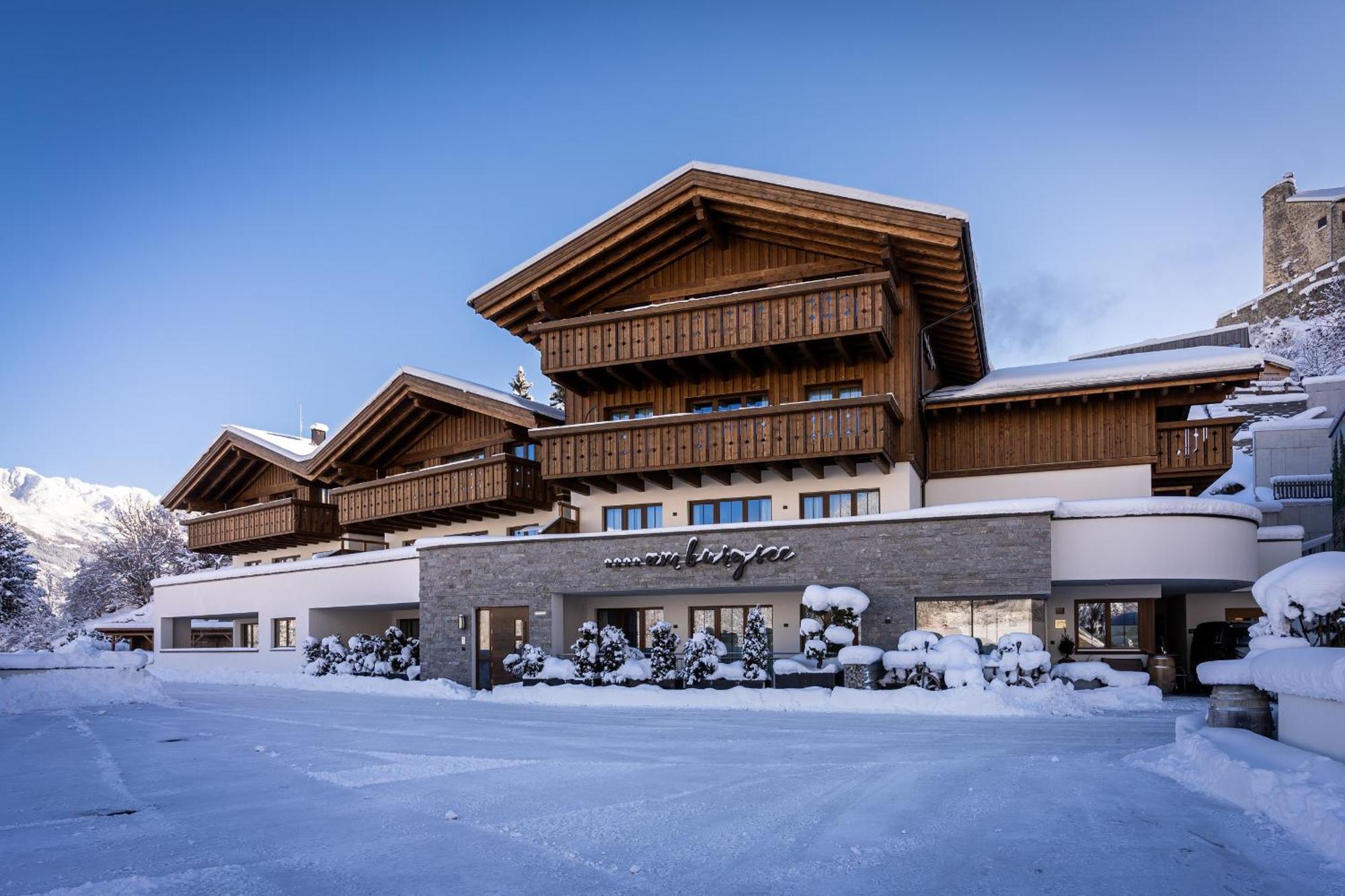Alpin Chalet Am Burgsee Ladis Exterior foto