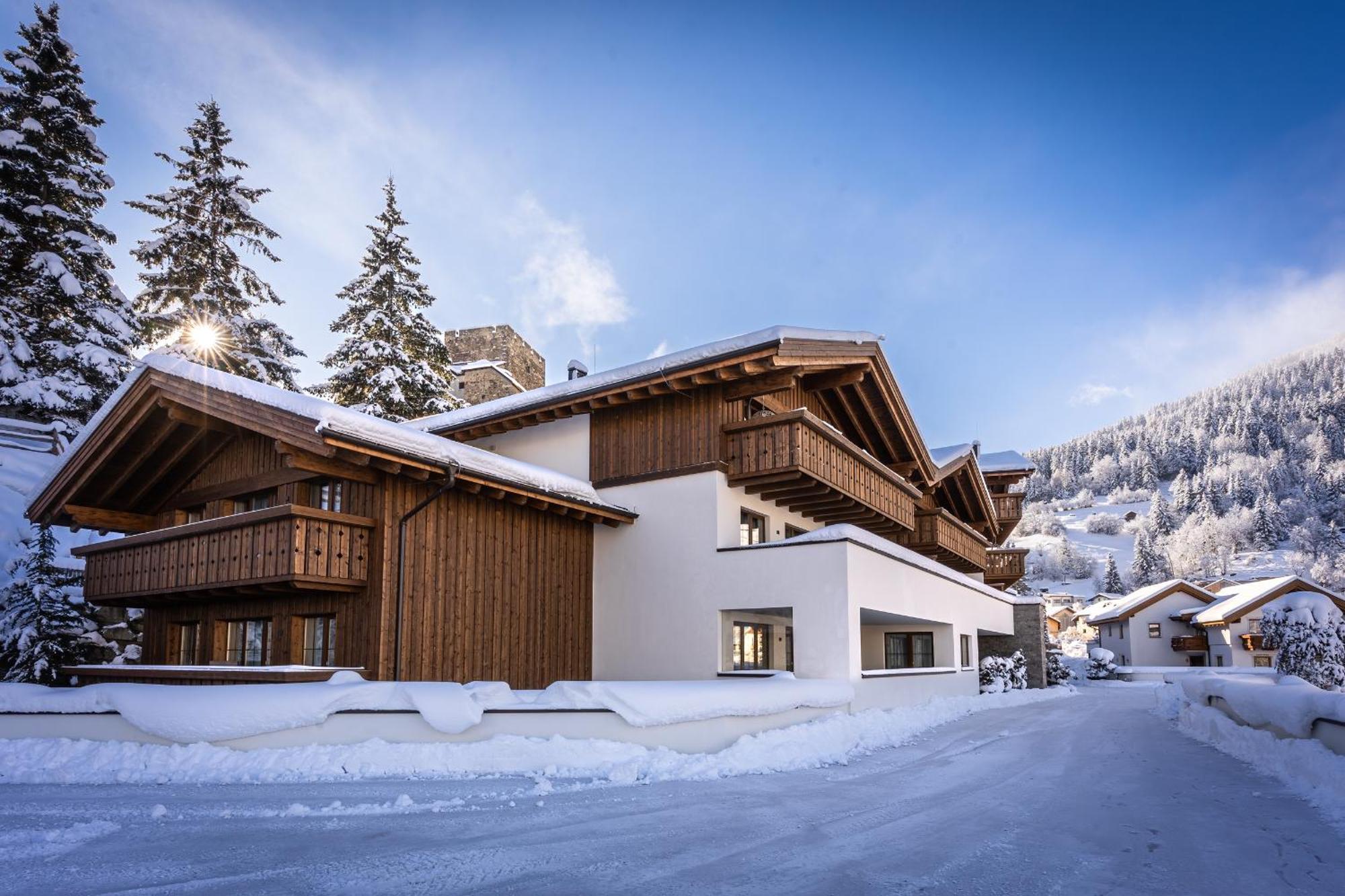 Alpin Chalet Am Burgsee Ladis Exterior foto