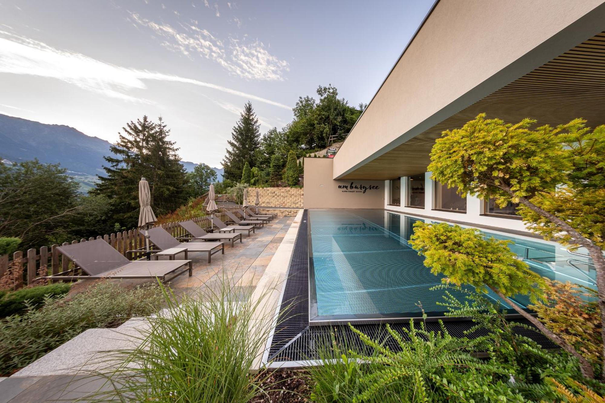 Alpin Chalet Am Burgsee Ladis Exterior foto